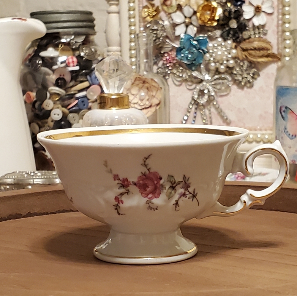 Walbrzych Sheraton Rose Teacups